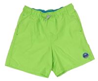 Neonově zelené plážové kraťasy C&A