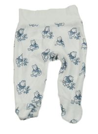 Růžovo-modré sametové polodupky s medvídkem Pú C&A