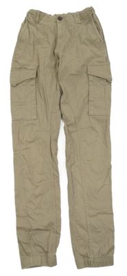 Béžové cargo cuff kalhoty Jack & Jones