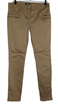 Dámské béžové skinny kalhoty zn. Wallis 