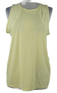 Dámský žlutý sportovní top TU