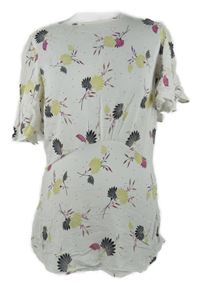 Dámská bílá květovaná halenka Next 