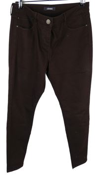 Dámské čokoládové skinny rifle M&S