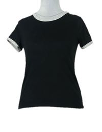 Dámské černé tričko H&M
