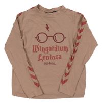 Růžové triko s Harry Potterem Hummel 
