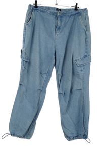 Dámské světlemodré cargo cuff rifle Simply Be