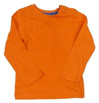 Oranžové triko Mothercare