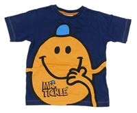 Tmavomodré tričko s MR. TICKLE Debenhams