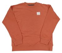 Oranžová mikina s potiskem Garcia