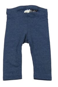 Tmavomodré melírované legíny H&M