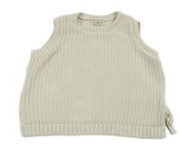 Smetanová pletená vesta F&F