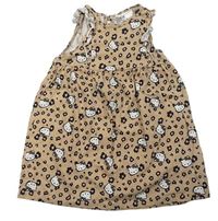 Béžové šaty s Kitty zn. H&M
