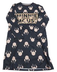 Tmavošedá noční košile s Minnií George 