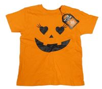 Nové - Oranžové tričko s dýní Jeff&Co