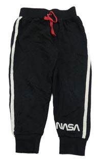 Černé tepláky Nasa