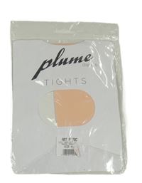 Nové - Broskvové silonové baletní punčocháče 