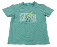 Mátové tričko s nápisem 