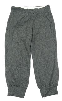 Šedé sportovní capri tepláky H&M