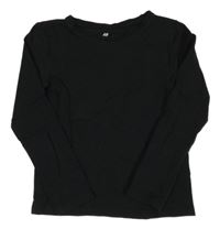Černé triko H&M
