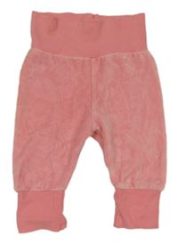 Korálové sametové turecké tepláky H&M