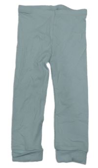 Světlemodré žebrované tepláky Tu