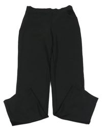 Černé teplákové kalhoty George