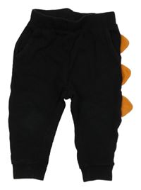 Černé tepláky s ostny H&M