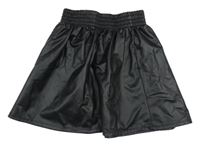 Černá koženková sukně H&M