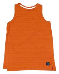 Tmavooranžové melírované tílko s číslem F&F