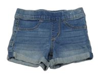 Modré teplákové riflové kraťasy H&M