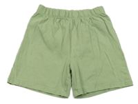 Zelenoolivové kraťasy TCM