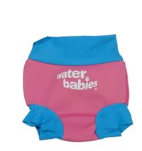 Nové - růžovo-modré neoprenové kalhotky s logem water babies