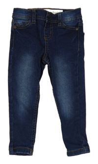 Tmavomodré skinny rifle Denim Co.