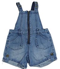 Modré riflové laclové kraťasy Mothercare