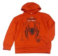 Červená mikina s pavoukem a kapucí - Spiderman Primark