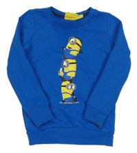 Safírová mikina s Mimoni