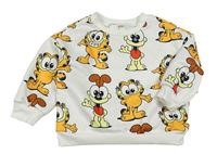 Smetanová mikina s Garfieldem Shein