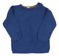 Tmavomodrý svetr H&M