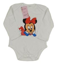 Nové - Bílé body s Minnie
