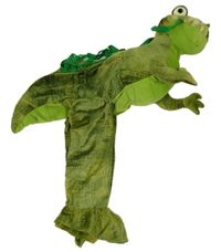 Kostým - Zelený dinosaurus