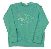 Zelená mikina s dinosaurem Tom Tailor