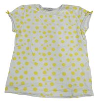 Bílé puntíkaté tričko BPC