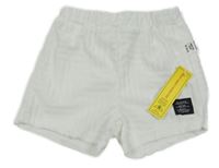 Nové - Bílé pruhované kraťasy s nášivkou Shein