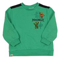 Zelená mikina s Lego Ninjago Primark