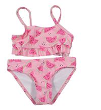 Nové - Růžové dvoudílné plavky s melouny Primark