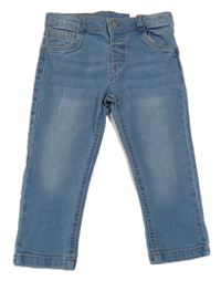 Nové - Modré skinny rifle LC Waikiki