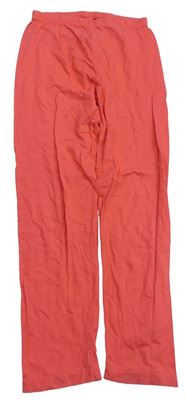 Korálové pyžamové kalhoty 