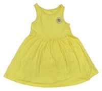 Žluté šaty s květem F&F