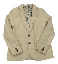 Smetanové společenské sako H&M