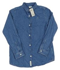 Nové - modrá riflová košile River Island